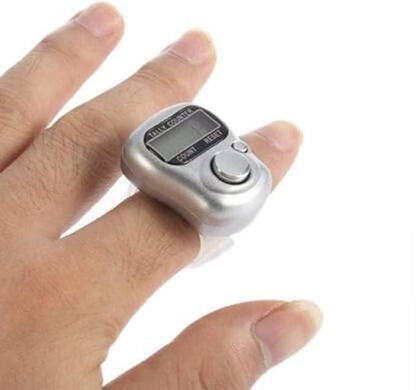 Digital Finger Tally Counter Ring